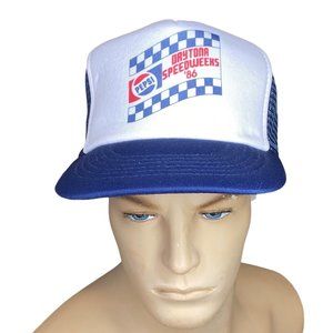 Pepsi Daytona Speedweeks 86 Capital Snap Back Trucker Ball Cap
